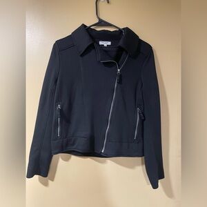 Max Studio Black Bomber Jacket